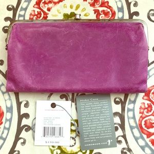 Hobo Lauren wallet in violet